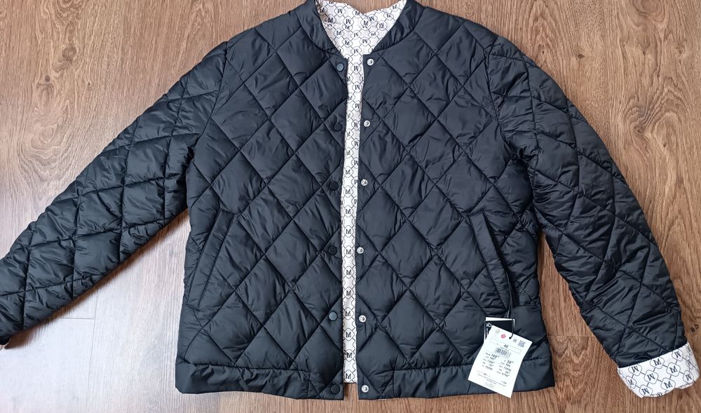Mohito dwustronna kurtka pikowana monogram L