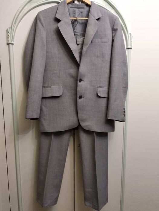 Костюм мужской винтажный свадебный двойка 46р