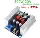 Понижающий преобразователь DC плата  300W/рег. CC/CV 20A