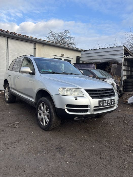 Touareg 7L zderzak błotnik maska drzwi skrzynia fotel koła szyba hak