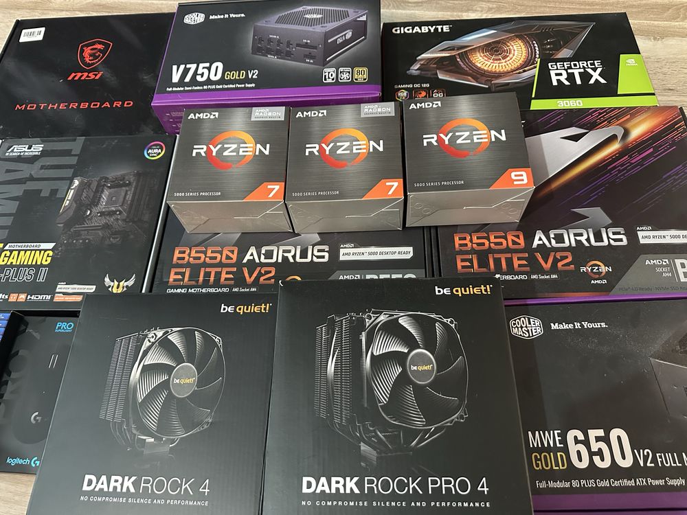 Надпотужний ПК Ryzen 9 5900x 12/24 ядер, 3060 12GB, 64GB/512GB