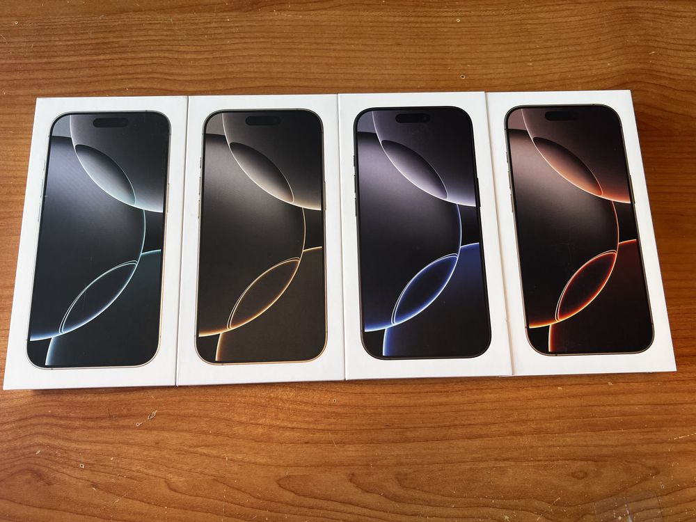 iPhone 16 PRO Max 1TB Black, Natural, Desert, White Titanium GW W-wa