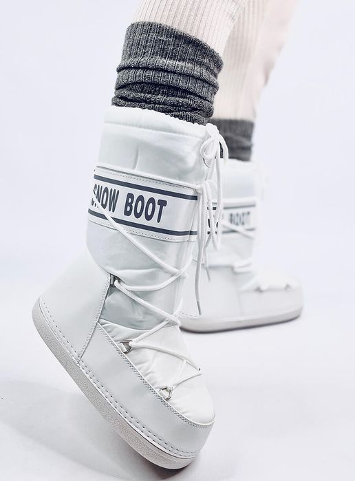 Snow Boots Wysokie Tange White