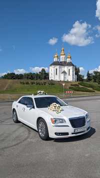 Аренда прокат на свадьбу Chrysler 300C Чернигов