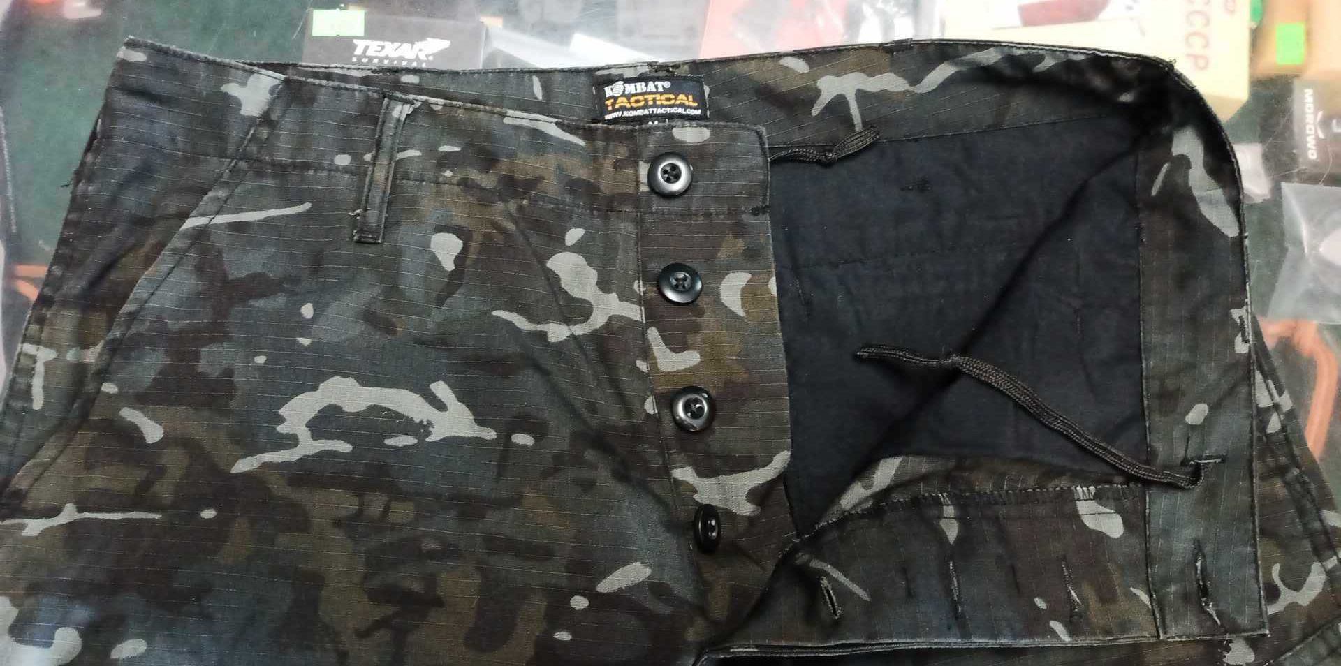 Spodnie ACU Kombat Tactical camo MTP black r.M pas90