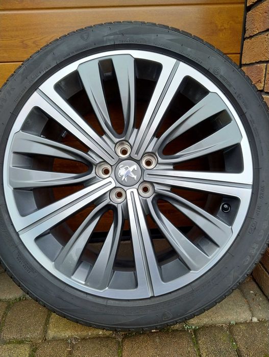 Koła Alufelgi PEUGEOT 19" 508 308  GT Line 3008 lub 5008 >Super Opony