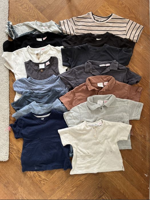 MEGA Paka ubrań dla chłopca Zara 80-86