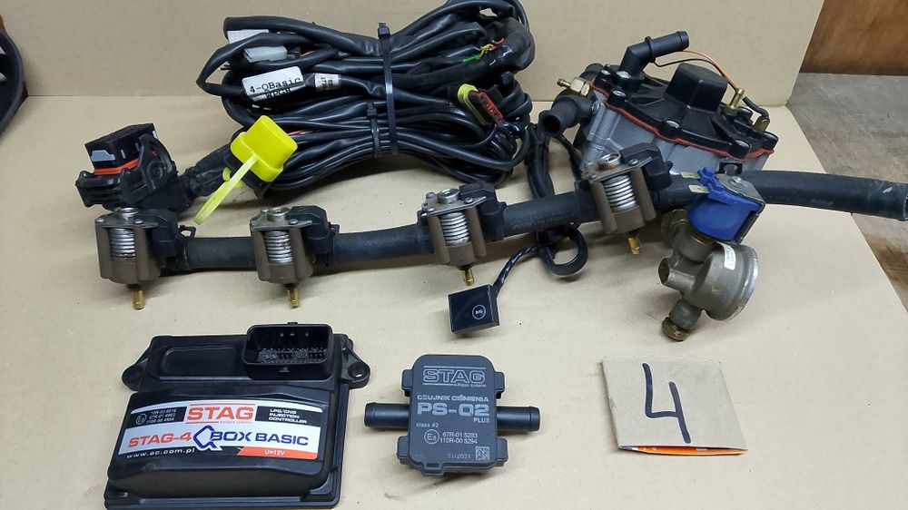 Wiązka elektryczna LPG sekwencja STAG 4Q-box 150KM