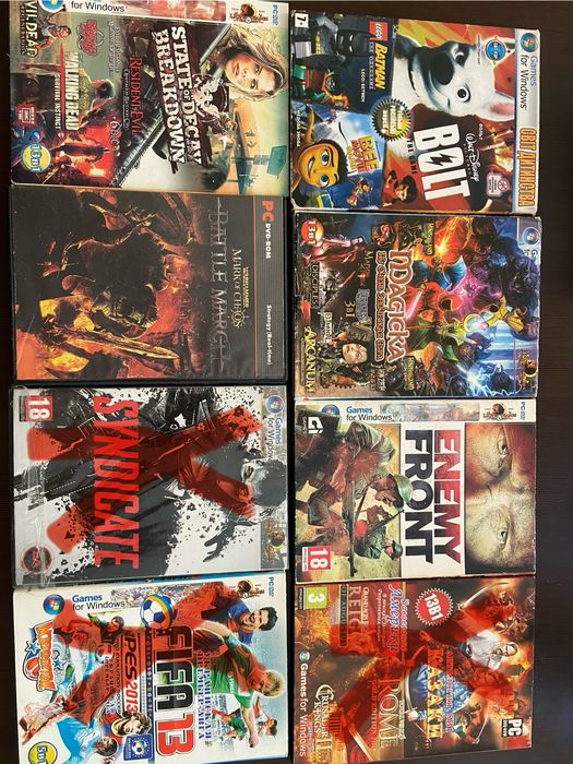 Ліцензійні диски на ПК pc