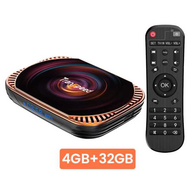 TV Box Transpeed Android 11 Amlogic S905X4 32G