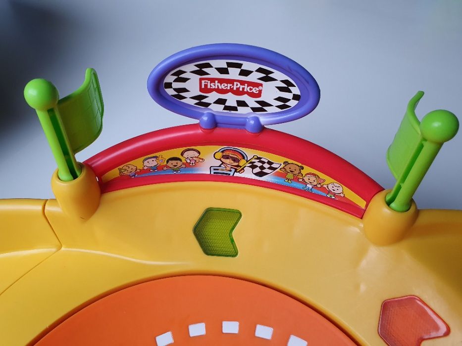 Tor Wyścigowy Muzyczny Wiraż (T5123) Fisher Price od 6 m-cy