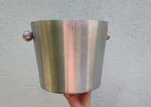 Balde de gelo em inox