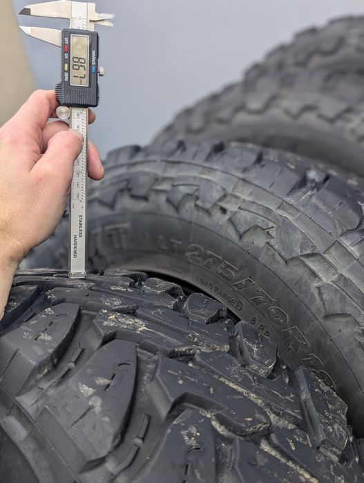 Грязьова гума Toyo Open Country 275/70 R18