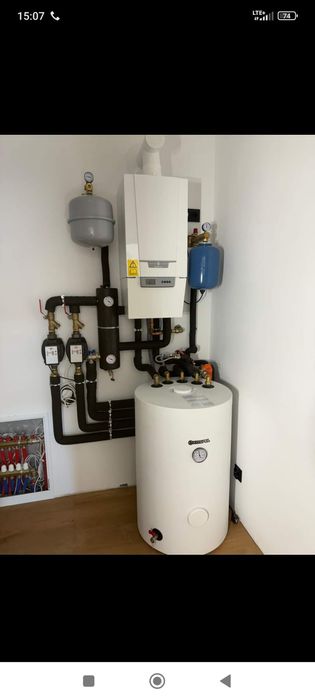 Instalacje- Hydrauliczne,Kotły gazowe,piece