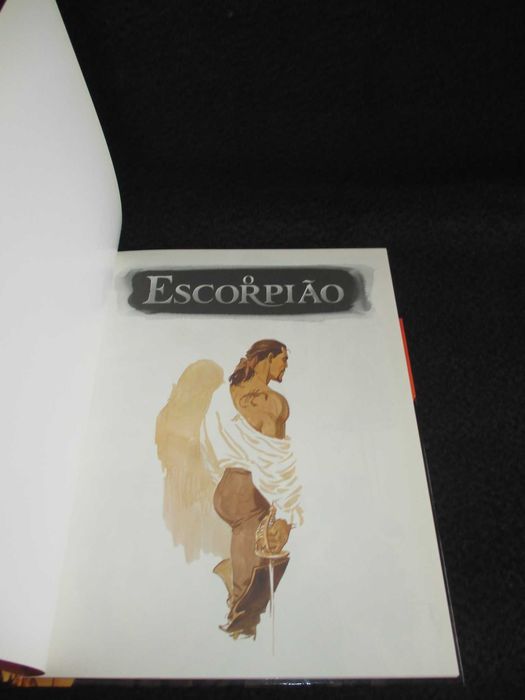 Livro BD A Marca Demoníaca O Escorpião 1 Martini Desberg