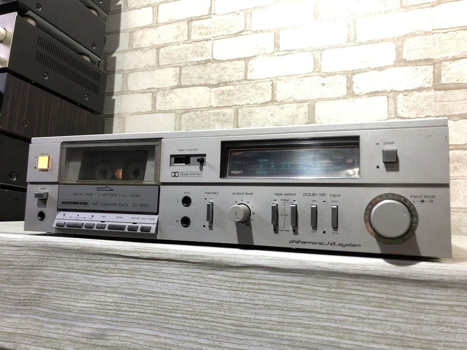 Стерео касетна дека/кассетная дека  Nordmende CD 1650 б/у з Німеччини