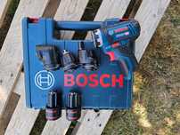 Wiertarko-wkrętarka z wymiennymi uchwytami Bosch GSR 12V-15 FC Set