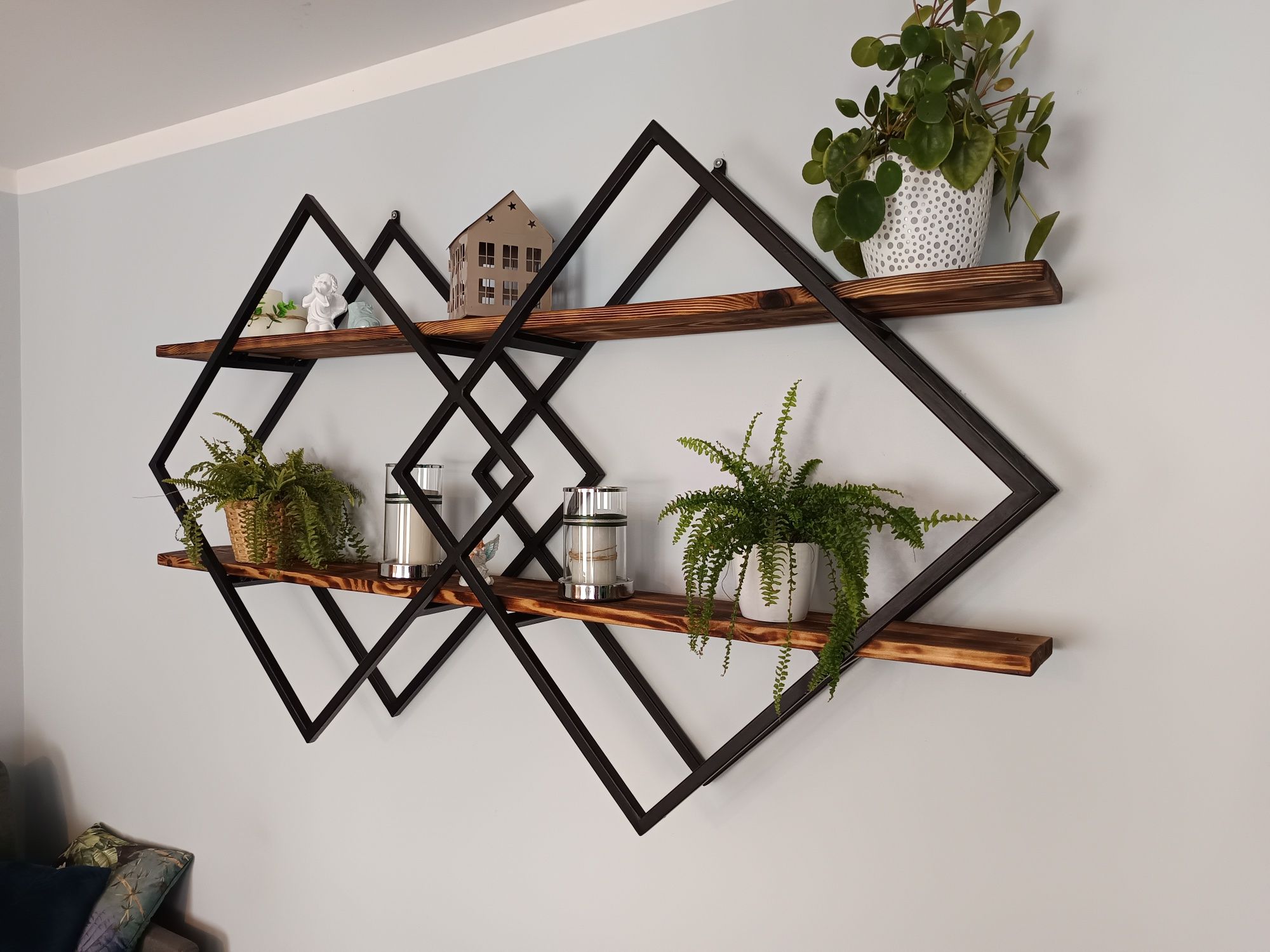 Półka loft podwójna