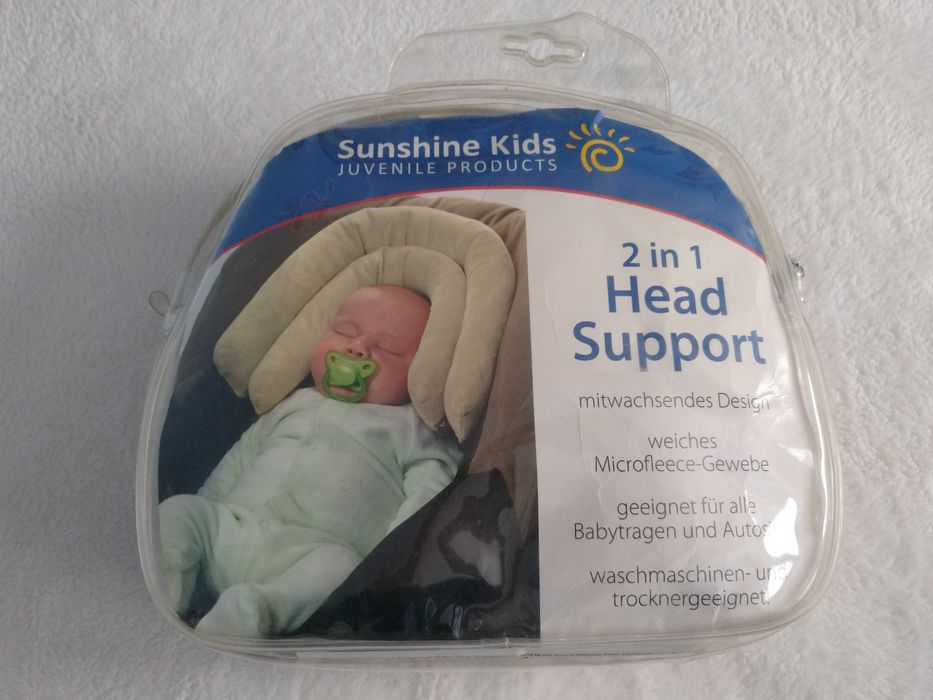 2in1 Head Support Sunshine Kids podpórka pod głowę stabilizator głowy