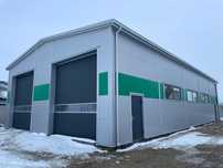 hala stalowa 264m2 warsztat magazyn konstrukcja stalowa Re-Bud