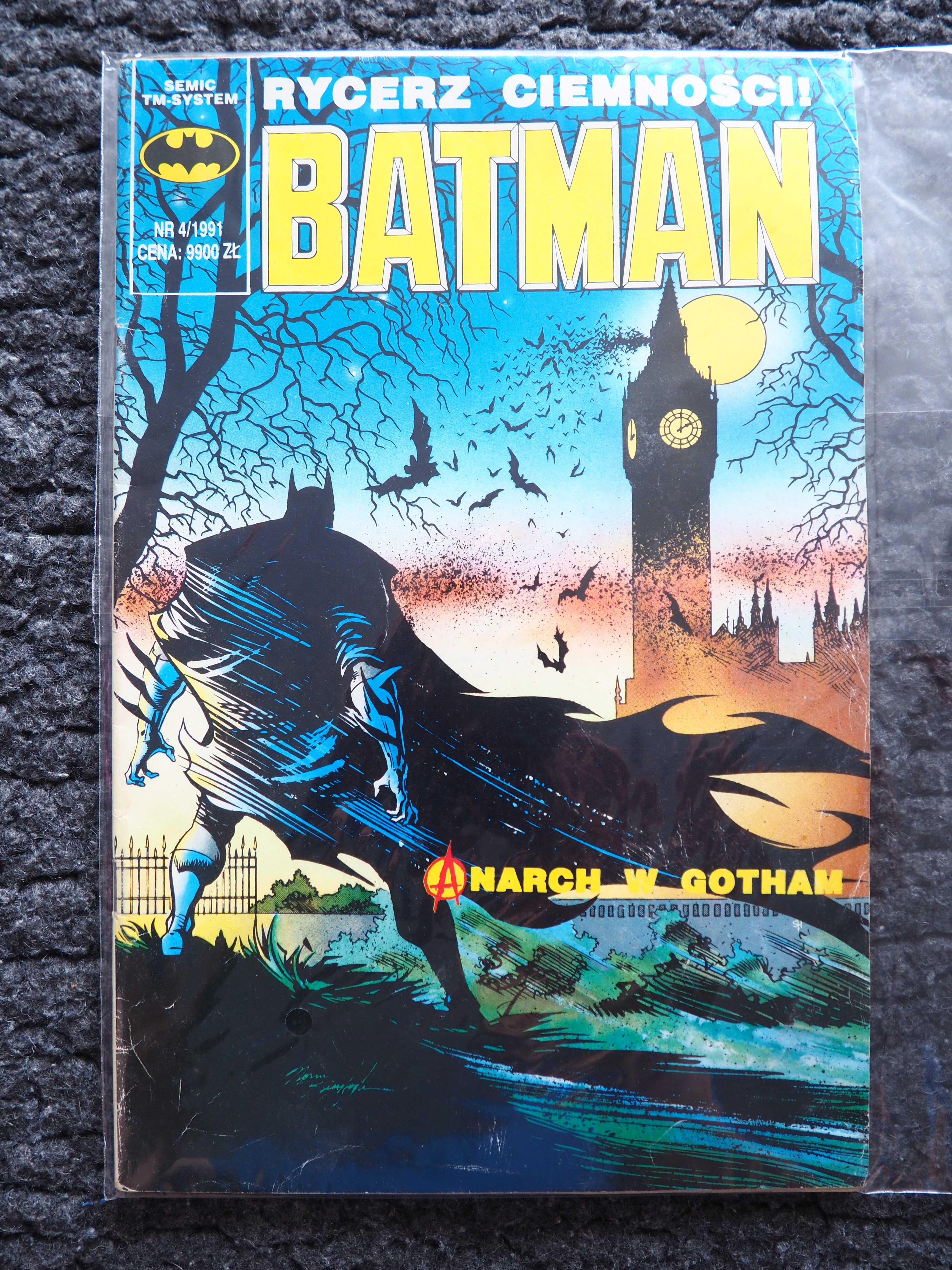 Komiks TM-Semic, Batman, 4 1991, stan bdb