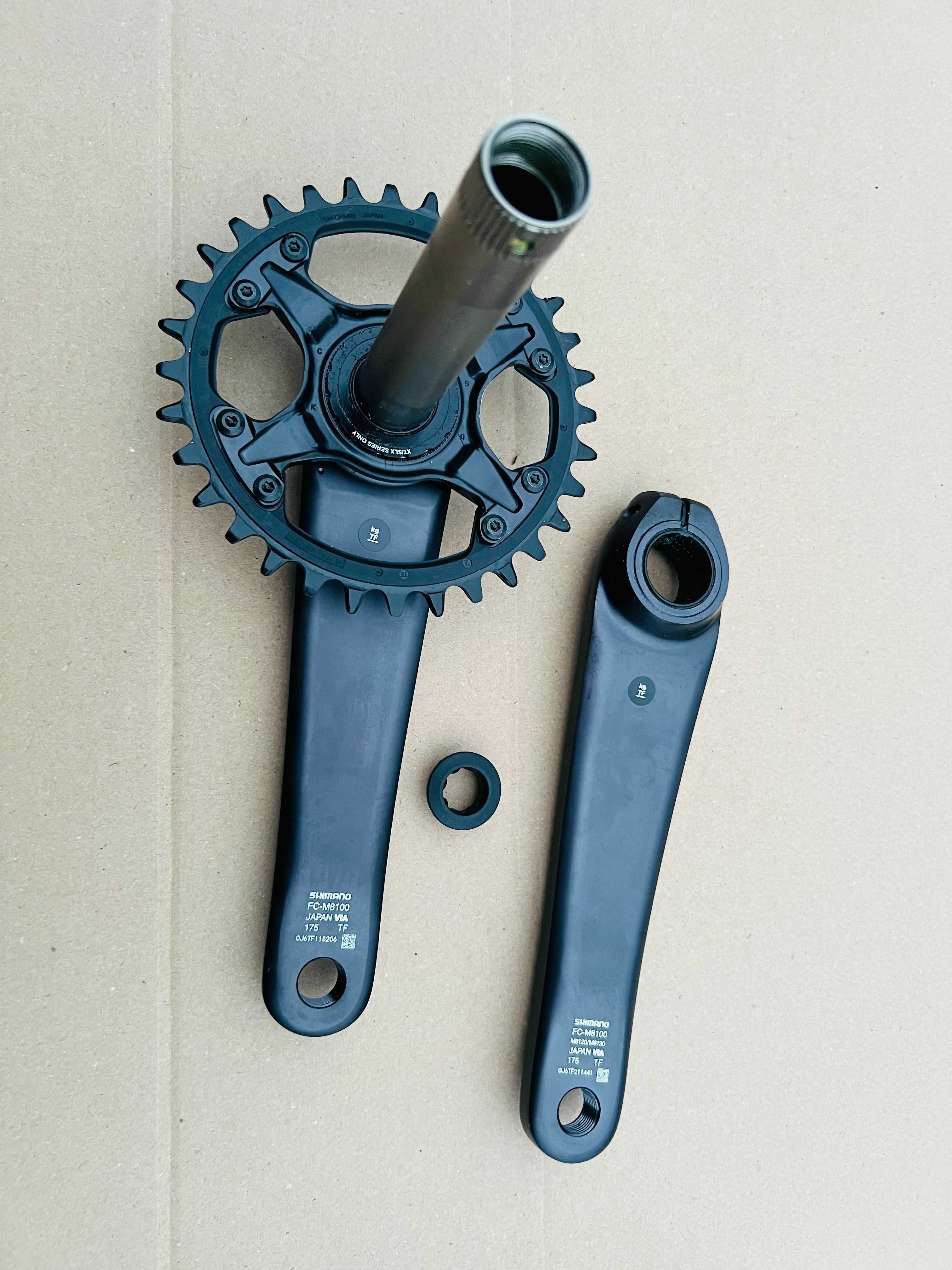 SHIMANO DEORE XT FC-M8100 Mechanizm Korbowy korby 1x12 32t 175mm JAPAN