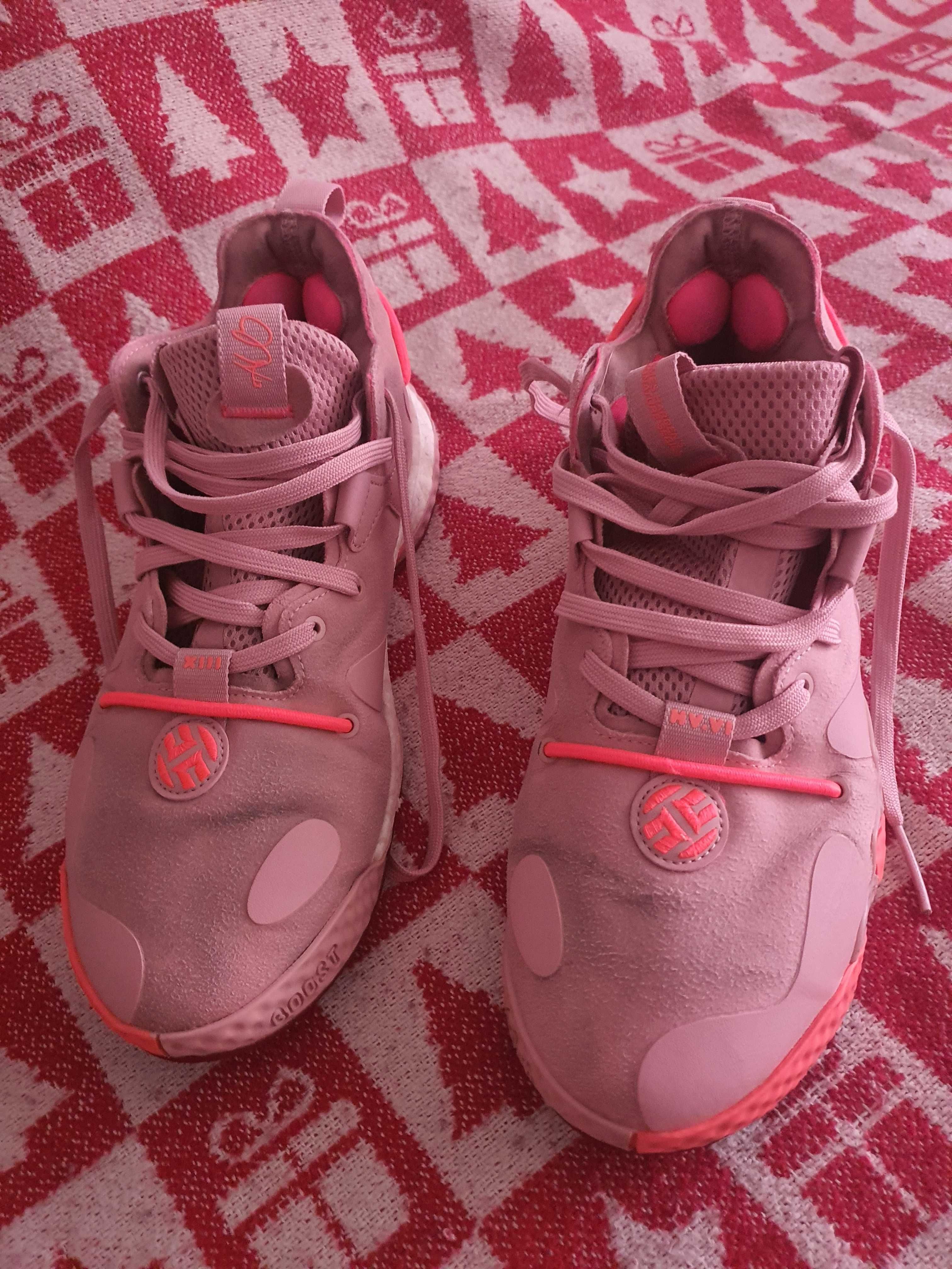 Ténis Adidas Harden Vol. 6 "Pink Jewel  tamanho 42,5