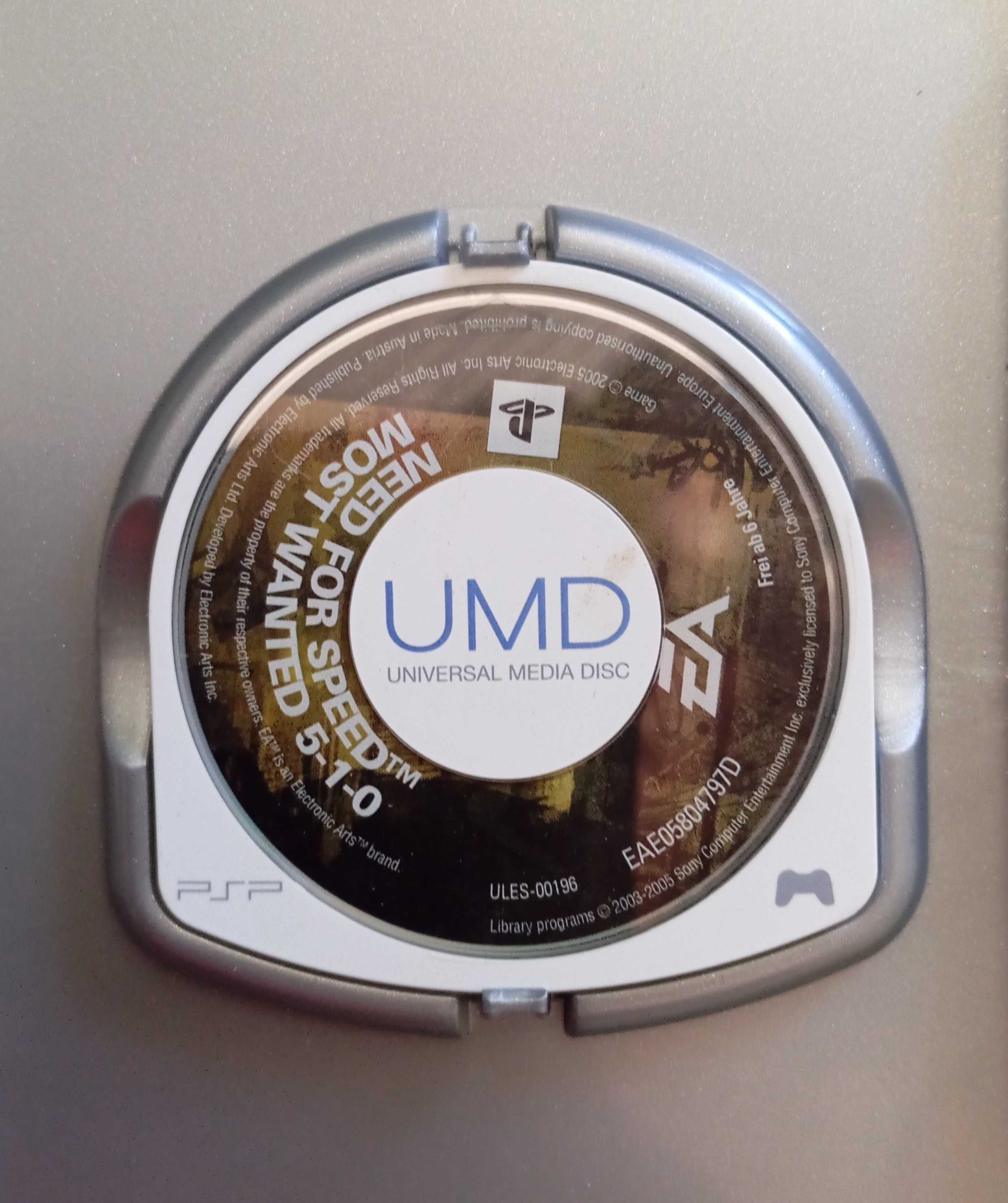 Need for Speed Most Wanted 5-1-0 platinium gra psp