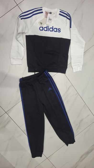 Adidas 128 nowy komplet dresowy chłopięcy