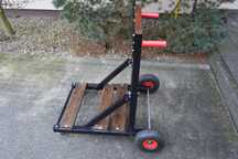 wózek transportowy silnik zaburtowy do kampera