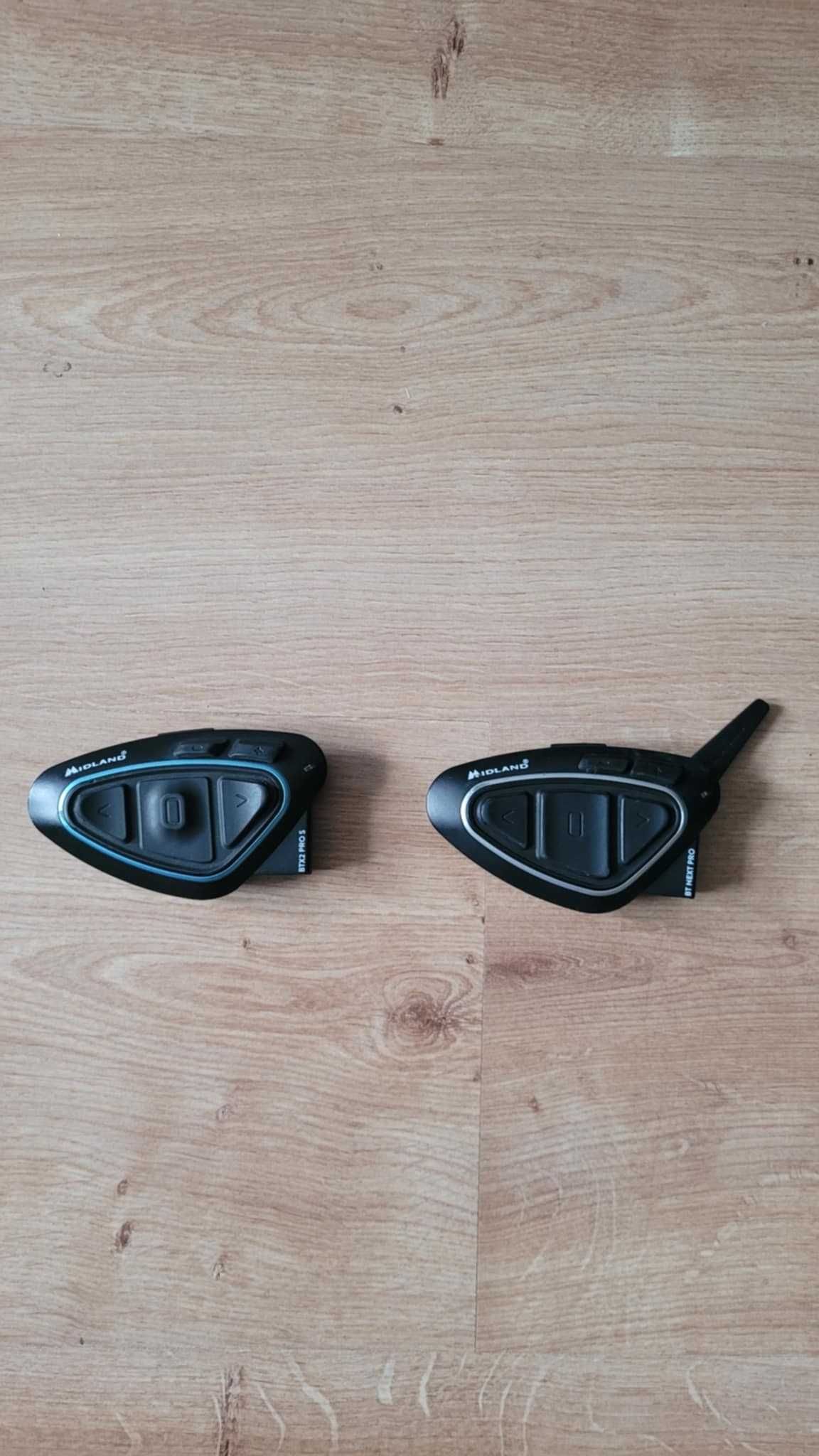 Interkom Midland BTX 2 Pro S + BT Next Pro + Kask Grex