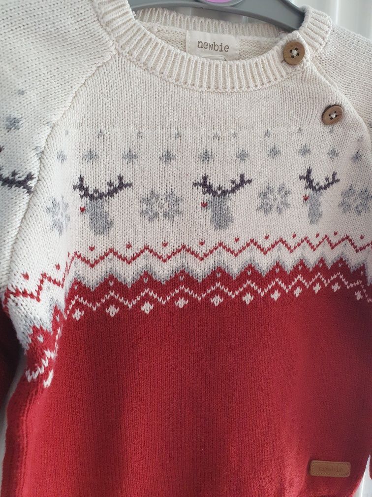 Sweterek świąteczny święta renifer