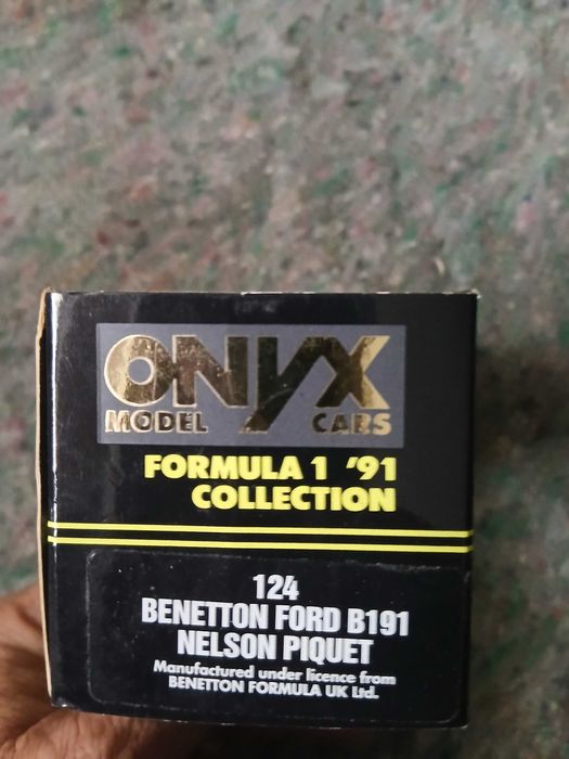 Benetton Ford B191 91 Nelson Piquet 1.47