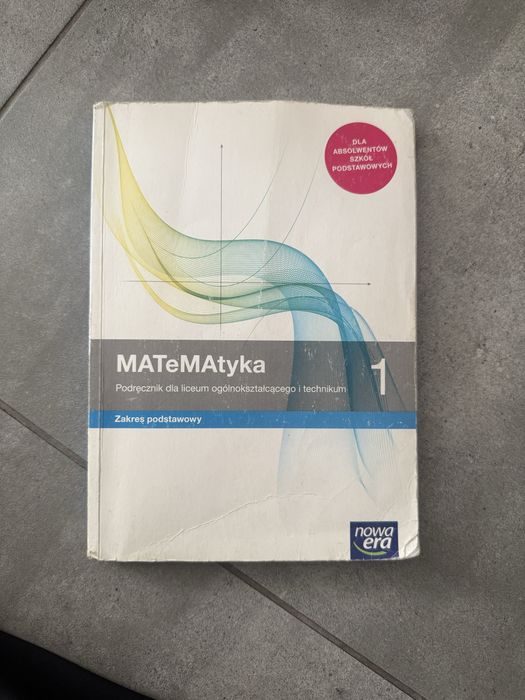 Podrecznik Matematyka 1 liceum/technikum