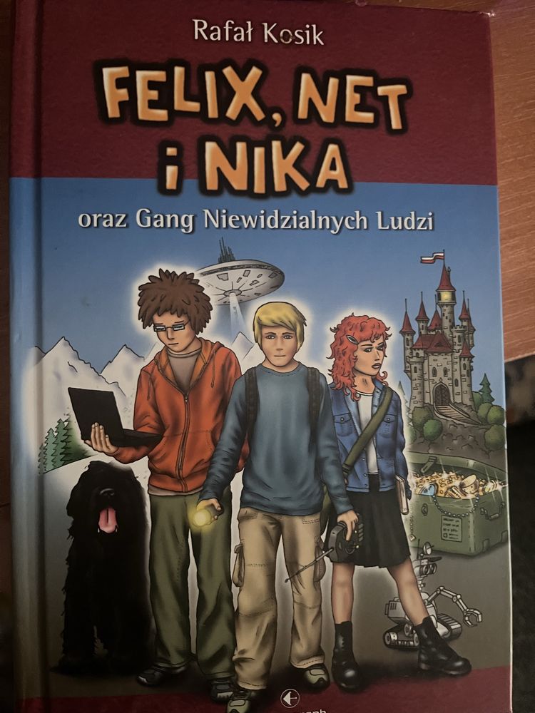 Książka, lektura Felix Net i Nika