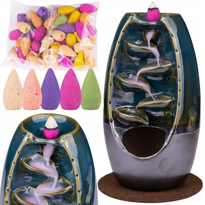 UROCZY Kominek Zapachowy WODOSPAD 50 Knotów GRATIS Darmowa Wysyłka