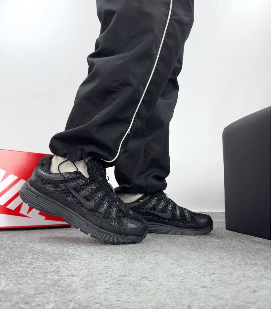 Кросівки Nike P-6000 Total Black  36-45 найк чорні