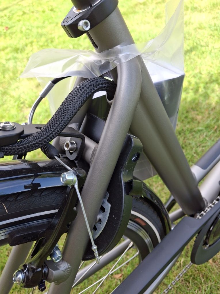 Ebike rower elektryczny Devron 28120 nowy pełne wyposażenie  OkAzJA