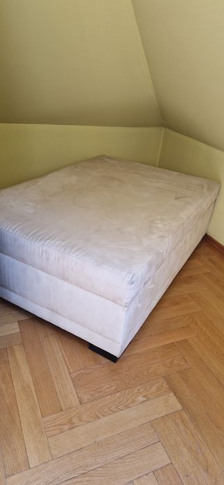 Kanapa kremowa modułowa z 3 elementów