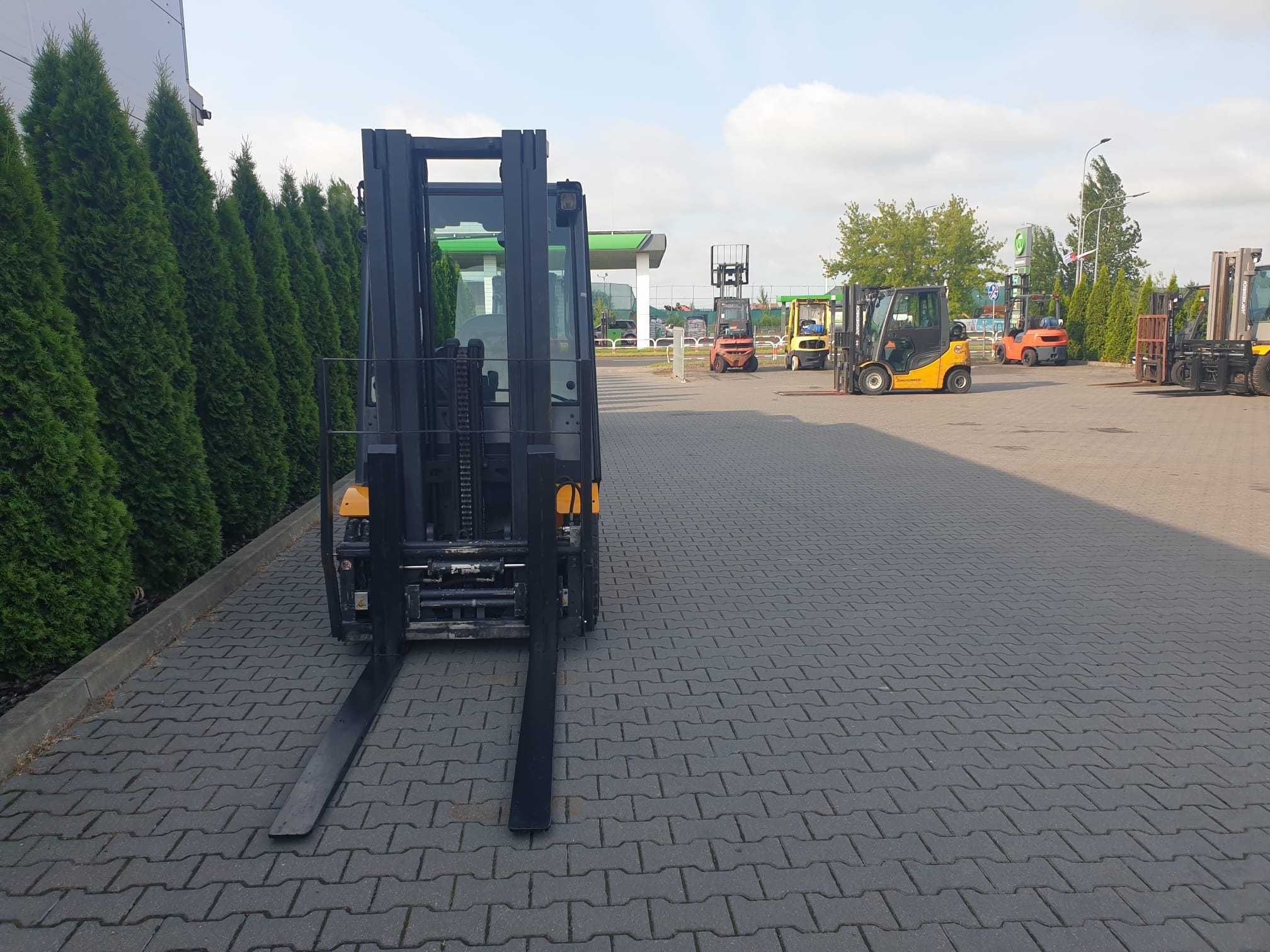 Wózek widłowy Jungheinrich TFG425s Triplex wolny skok, przesuw UDT