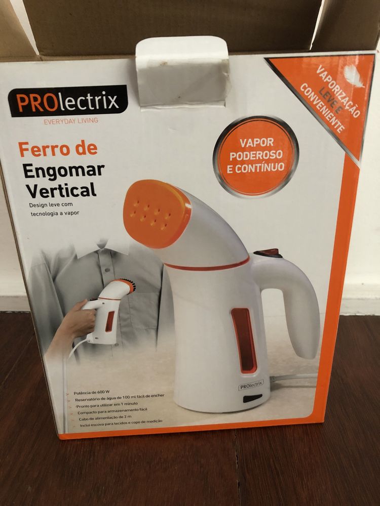 Ferro de engomar a vapor vertical Prolectrix