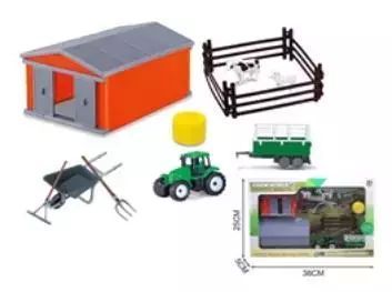 Zestaw farma z traktorem. Madej. Nowy Produkt