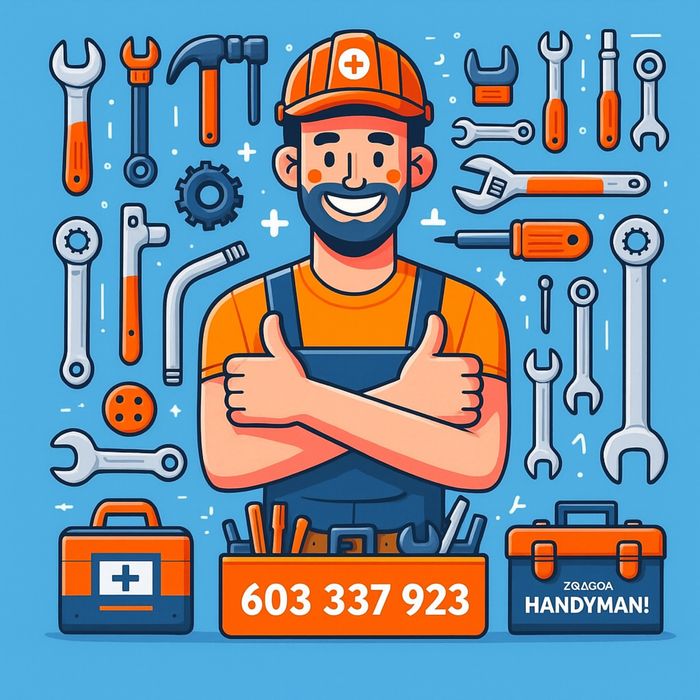 Mobilny konserwator Pomocna dłoń - złota rączka