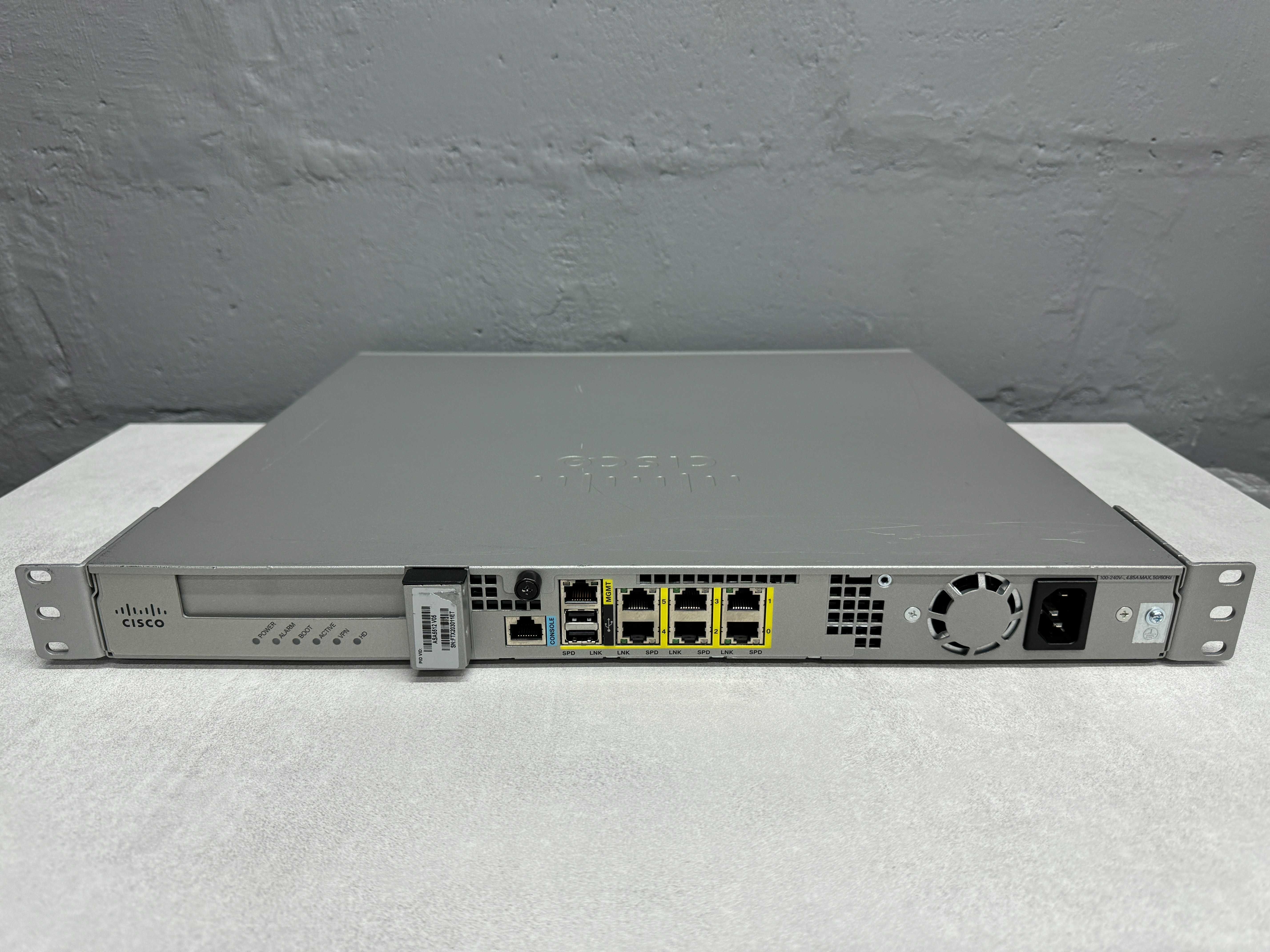 Межсетевой экран/firewall Cisco ASA5512-X/K8 безнал/гарантия