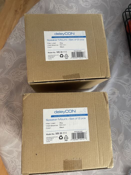 Uchwyt glośnikowy deleycon model mk-w-111 nowy speaker mount