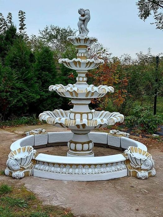 Piękna fontanna ogrodowa DOSTAWA I POMPA