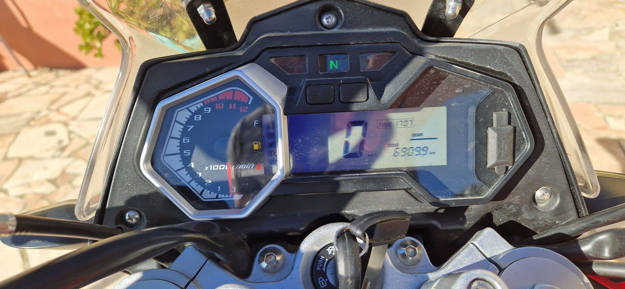 Vortex RX1 125 +Casaco alpinestars e capacete