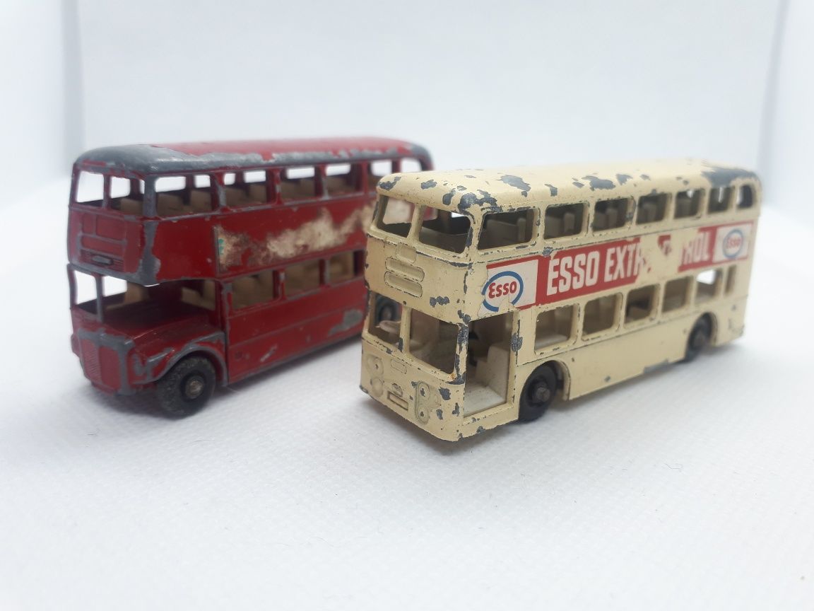 Daimler Bus no. 74 + Routemaster Bus no. 5 Lesney Matchbox