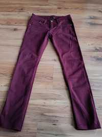 Spodnie bordowy jeans