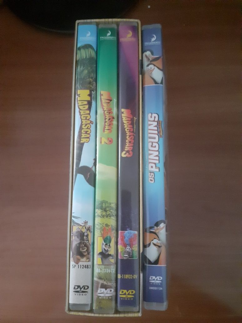 DVD: Coleção Madagáscar